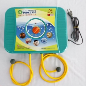 Máy 2 vòi khử độc thực phẩm, tạo khí ozone của Z755 Bộ Quốc Phòng VN sản xuất máy đời mới nhất