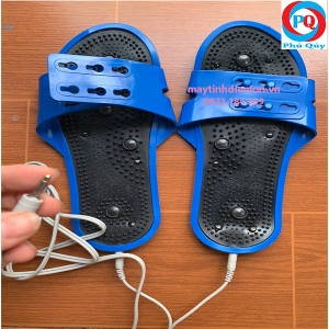 Đôi dép dùng điện xung máy vật lý trị liệu + Dây...