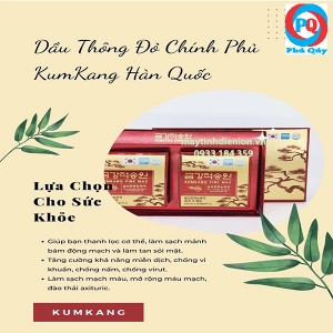 Viên tinh dầu thông đỏ Hàn Quốc Kumkang Pine Max...