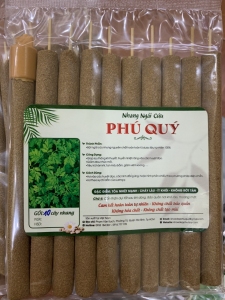 Điếu nhang ngải cứu nguyên chất Phú Quý 10 cây -- Loại tiểu