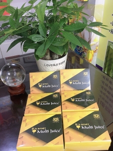 Trà Multi Juice của Malaysia hộp 5 gói lẻ