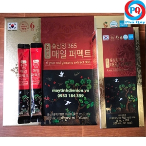 Hồng sâm 6 năm tuổi 365 cô đặc nhập khẩu từ Hàn...