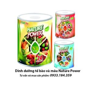 Vì sao phải dùng bộ 3 sản phẩm Nature Power Dinh Dưỡng Toàn Diện Cho Tế Bào và Máu????