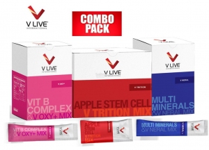 Bộ 3 sản phẩm Dinh dưỡng tế bào V-Live của Malaysia