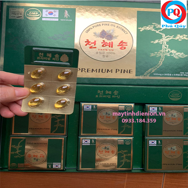 Hộp Tinh dầu thông đỏ cao cấp của Hàn Quốc
