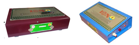 máy tĩnh điện ion đỏ xanh