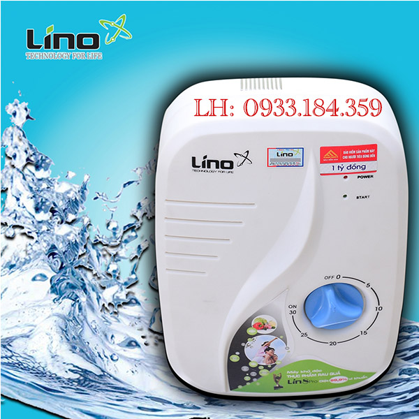 may khu doc thuc pham ozone Lin8 Pro