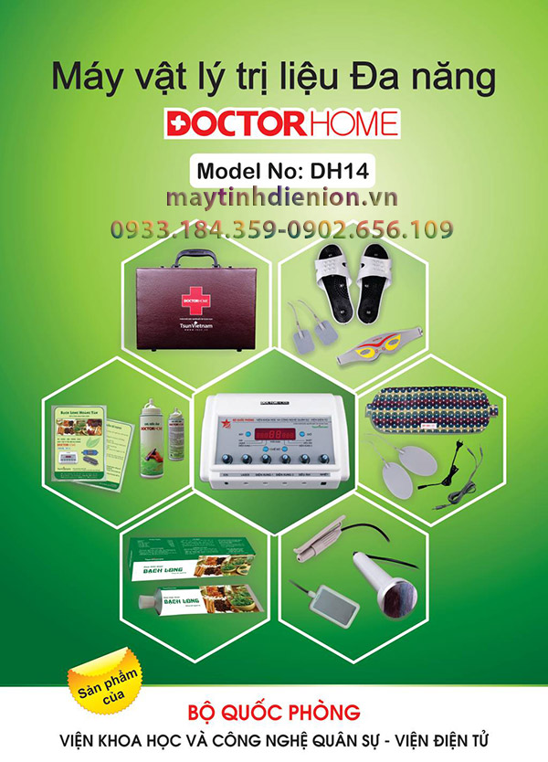 máy vật lý trị liệu Doctor Home bộ quốc phòng