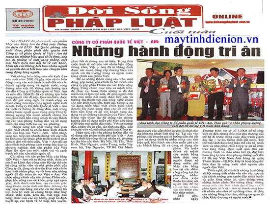 bao doi song va phap luat