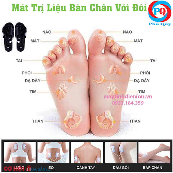 công dụng của đôi dép điện xung máy tĩnh điện ion z755