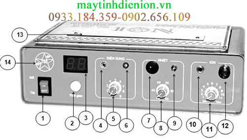 huong dan su dung may can bang ion da chuc nang