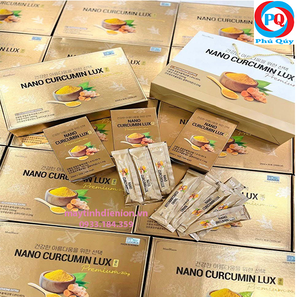 nghệ nano curcumin lux premium 160mg của Hàn Quốc 2