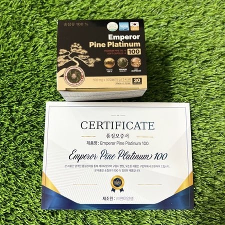 tinh dau thông đỏ Emperor Pine Platinum 100