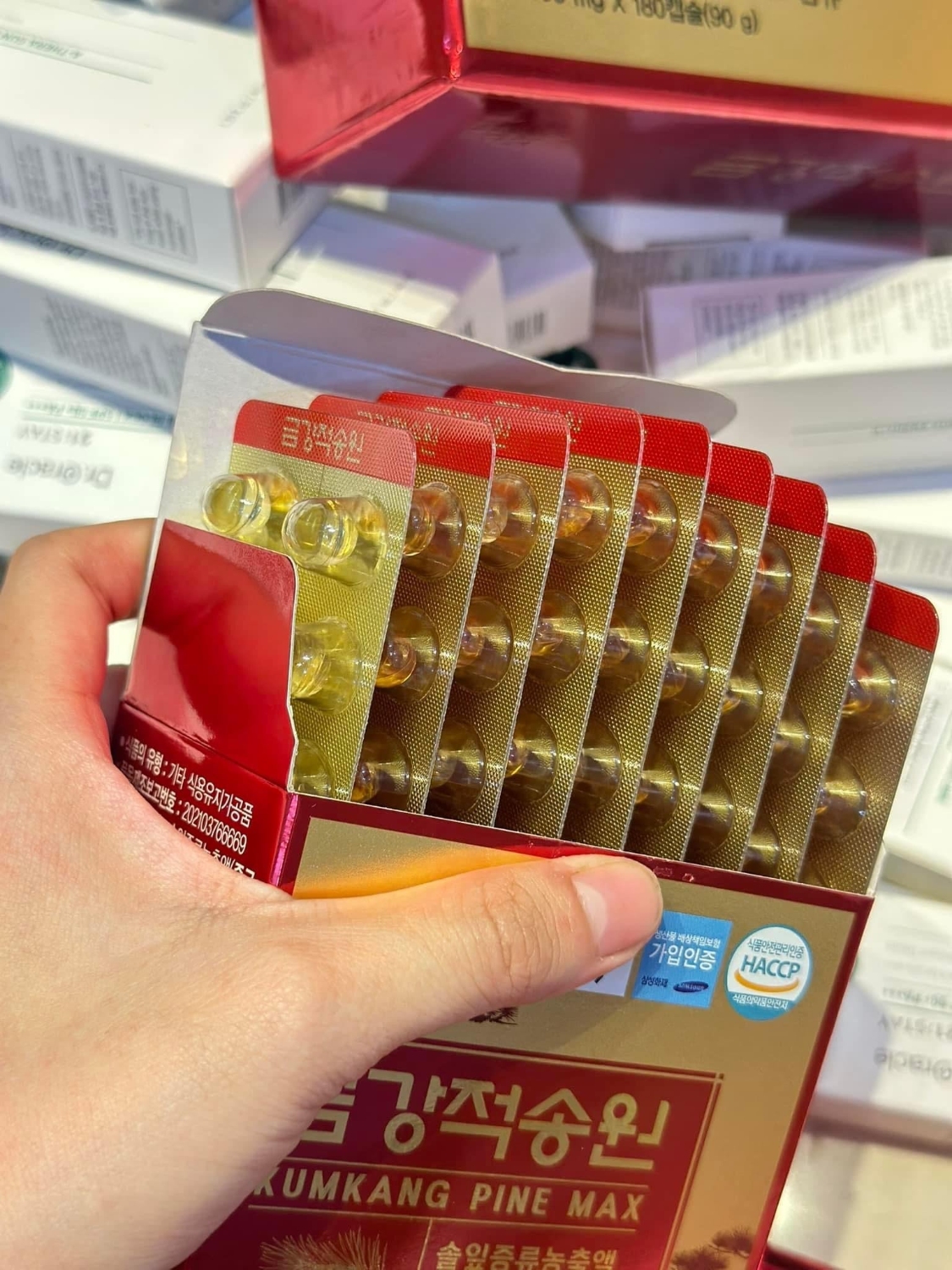 Tinh dầu thông đỏ Kumkang 500mg