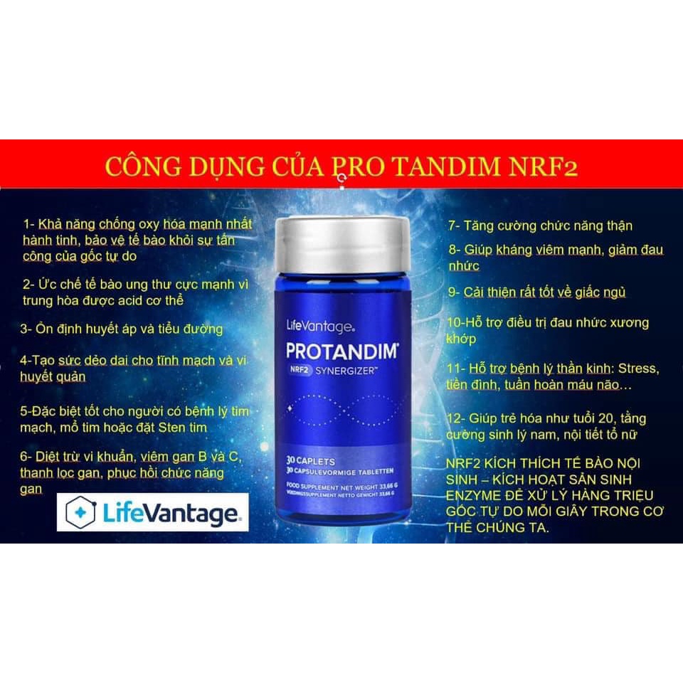 cong dung cua protandim lifevantage