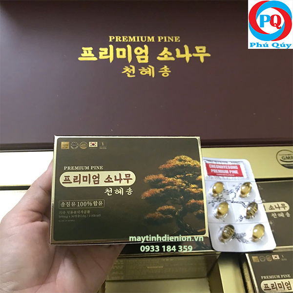 tinh dầu thông đỏ Cheonhyesong Premium Pine 2