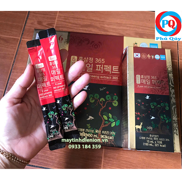 gói hồng sâm nước cô đặc vip 30 gói Hàn Quốc