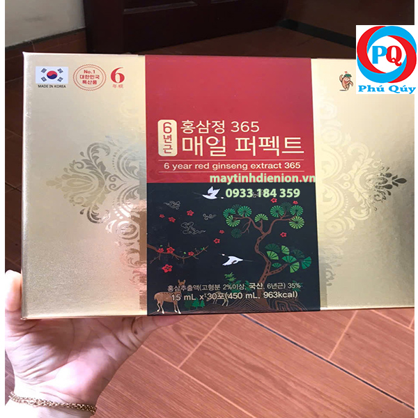 hồng sâm nước cô đặc vip 30 gói của Hàn Quốc