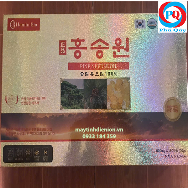 tinh dầu thông đỏ Hàn Quốc Hamin Bio